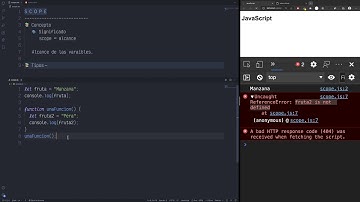Curso JavaScript - Scope, concepto