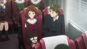 (Best Moment) Kumiko and Shuuichi on the bus - Hibike! Euphonium