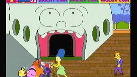 Lets Play The Simpsons Arcade - Part 1 - Lets Have Fun with The Simpsons