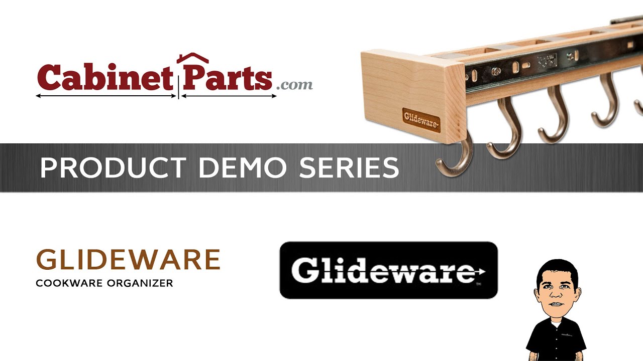 CabinetParts.com - Glideware Cookware Organizer - YouTube