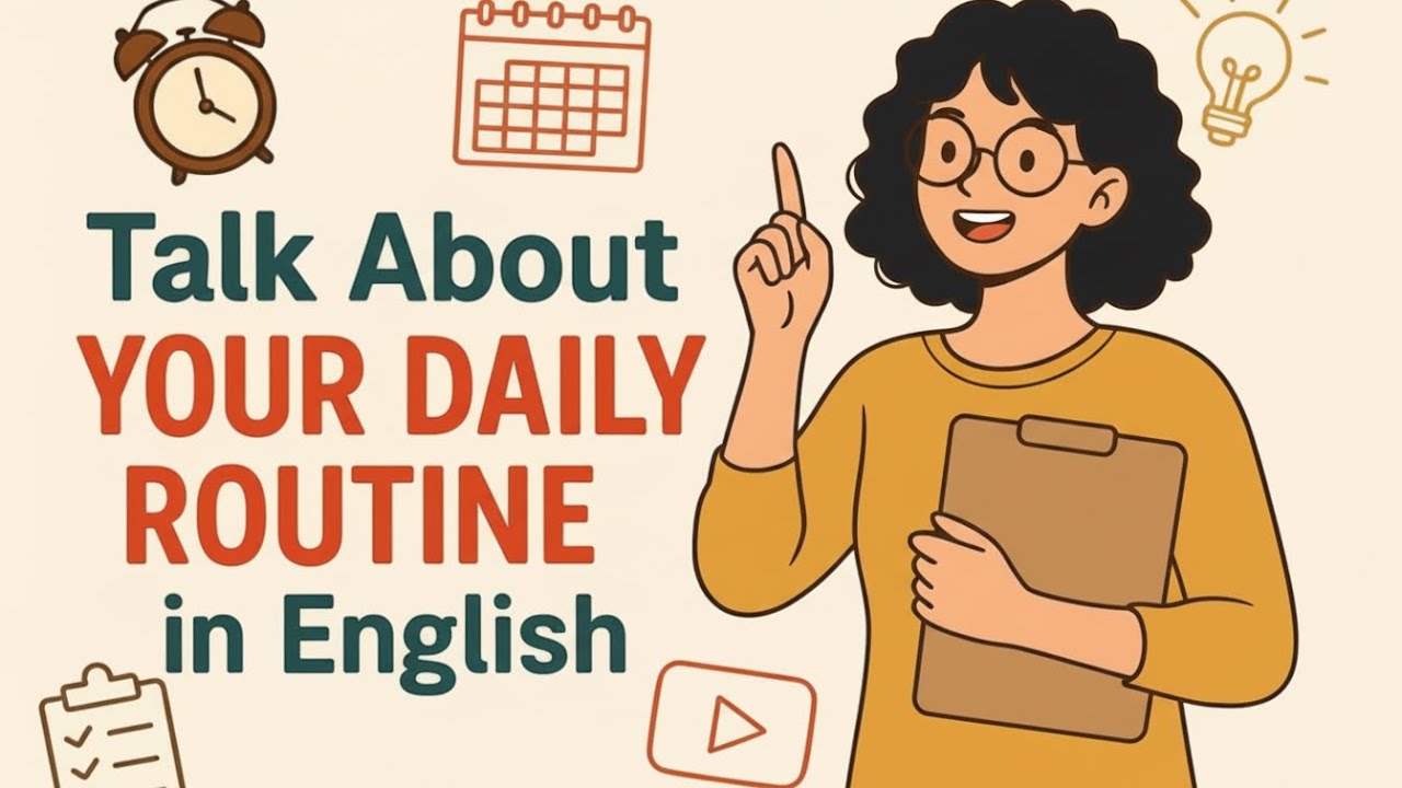 Talk About Your Daily Routine in English – Real Life Conversations for ...