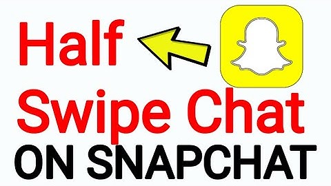 How To Half Swipe On Snapchat || Read Message Without Knowing Sender 🤫