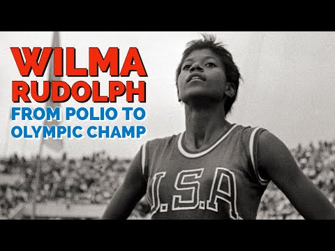 Wilma Rudolph - From Polio Contorting her Leg to the first Woman to Win Three Gold Medals