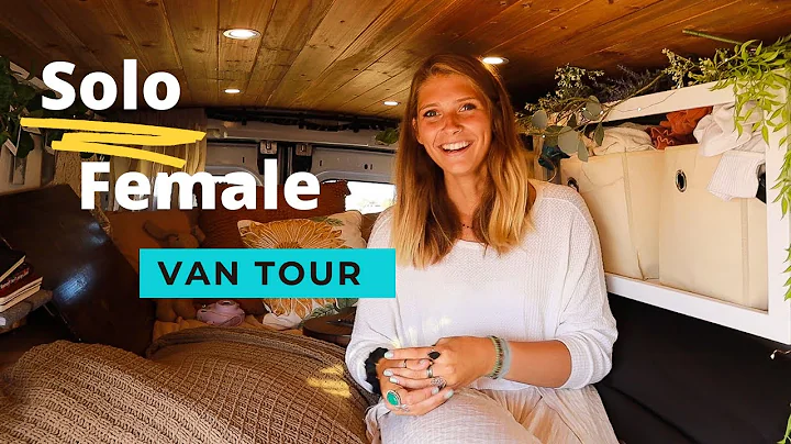 VAN TOUR | SOLO FEMALE VAN LIFE | self converted D...
