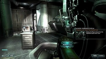 Doom 3 BFG Edition Walkthrough HD Level 15 Delta Labs Sector 2a ( Veteran )