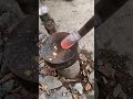 Forging katana