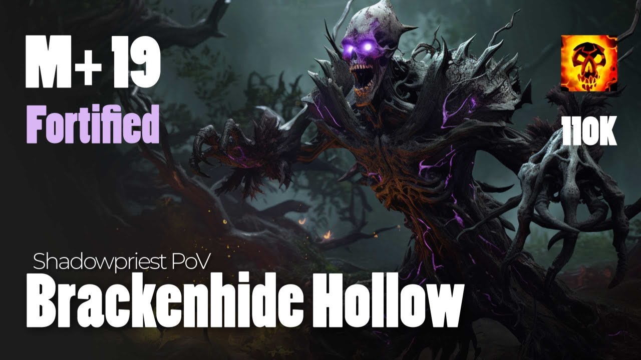 ⁣Shadow Priest's Guide: Brackenhide Hollow M+19 Fortified | WoW Dragonflight Season 2