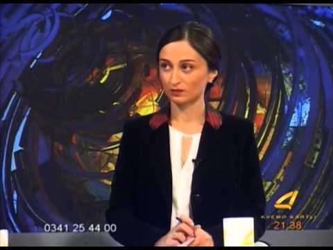 ,,სტუდია 4'' ის სტუმარი თავისუფალი დემოკრატების თავმჯდომარე ირაკლი ალასანია 12 11 2105