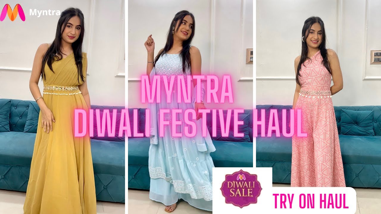 Dress Up With Myntra: Enjoy A Minimum 40% Off On Stylish Ethnic Dresses