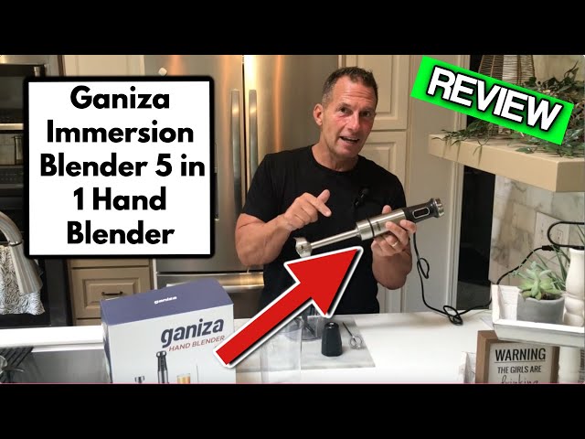 Handheld Immersion Blender from Ganiza 