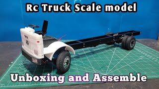 Rc Truck Scale Model Unboxing & Assemble