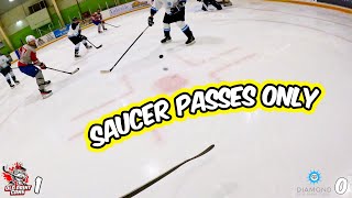 SAUCER. PASSES. ONLY.  Old Paint Cans