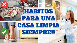 REGLAS PARA UNA CASA LIMPIA TODO EL TIEMPO | Tips de Experta en Limpieza y Organización by Clean Casa 2,904,436 views 1 year ago 18 minutes