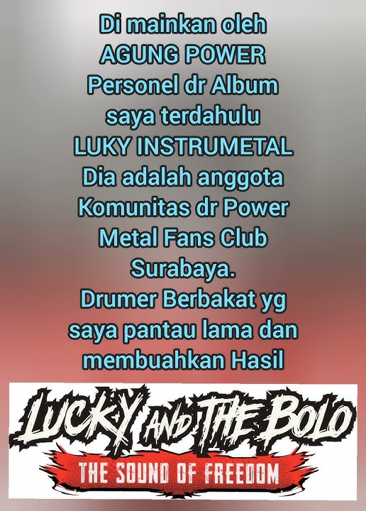 Proses Recording New Album Lucky and the Bolo #pmfc #xreal #powermetal