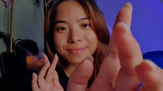 ASMR Your Favourite Visual Triggers 💝 Face Touching/Tracing, Hand Movements + Whispering Your Name 💌