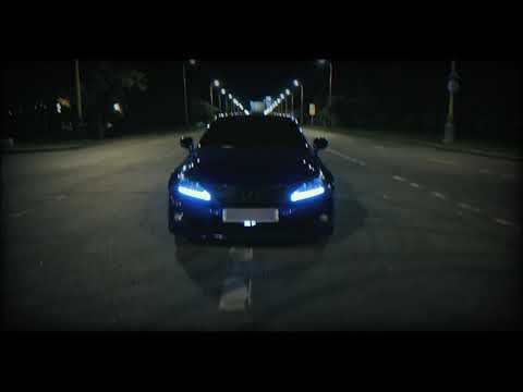 Mercedes CLS63 vs Lexus IS F drift battle night town