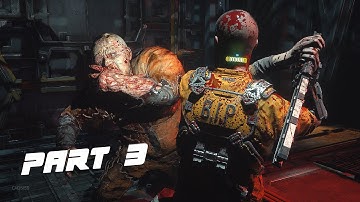 CALLISTO PROTOCOL PC Gameplay Walkthrough Part 3 - The Basement, Shotgun Blueprint (No Commentary)