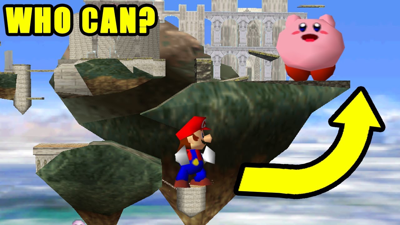 Who Can Make The Hyrule Jump In Smash Bros Remix? (Smash 64 Mod)