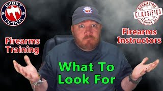 Operation Training Day:  What To Look For in Firearms Instructors and Classes Wealth
