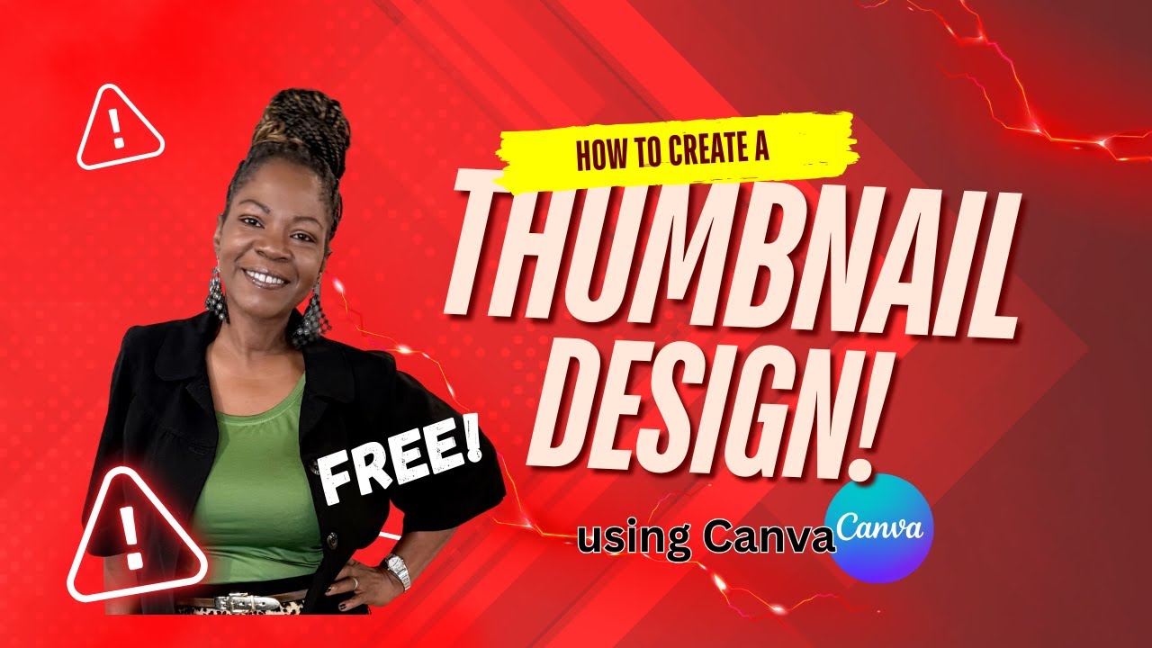 How to make a YouTube Thumbnail using Canva | For FREE | for Beginners ...