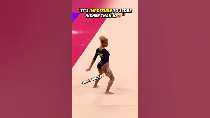 I Guess The Judge Made Her Own Rules😂 #gymnastics #funny #simonebiles #gymnast