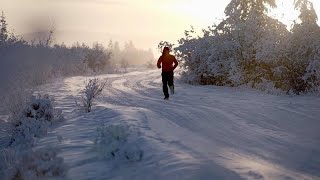 Dmitri Voloshin, a Moldovan athlete, set a record running 50km at -...