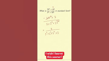 Exponents And Standard Form | TRICKY Math Problem