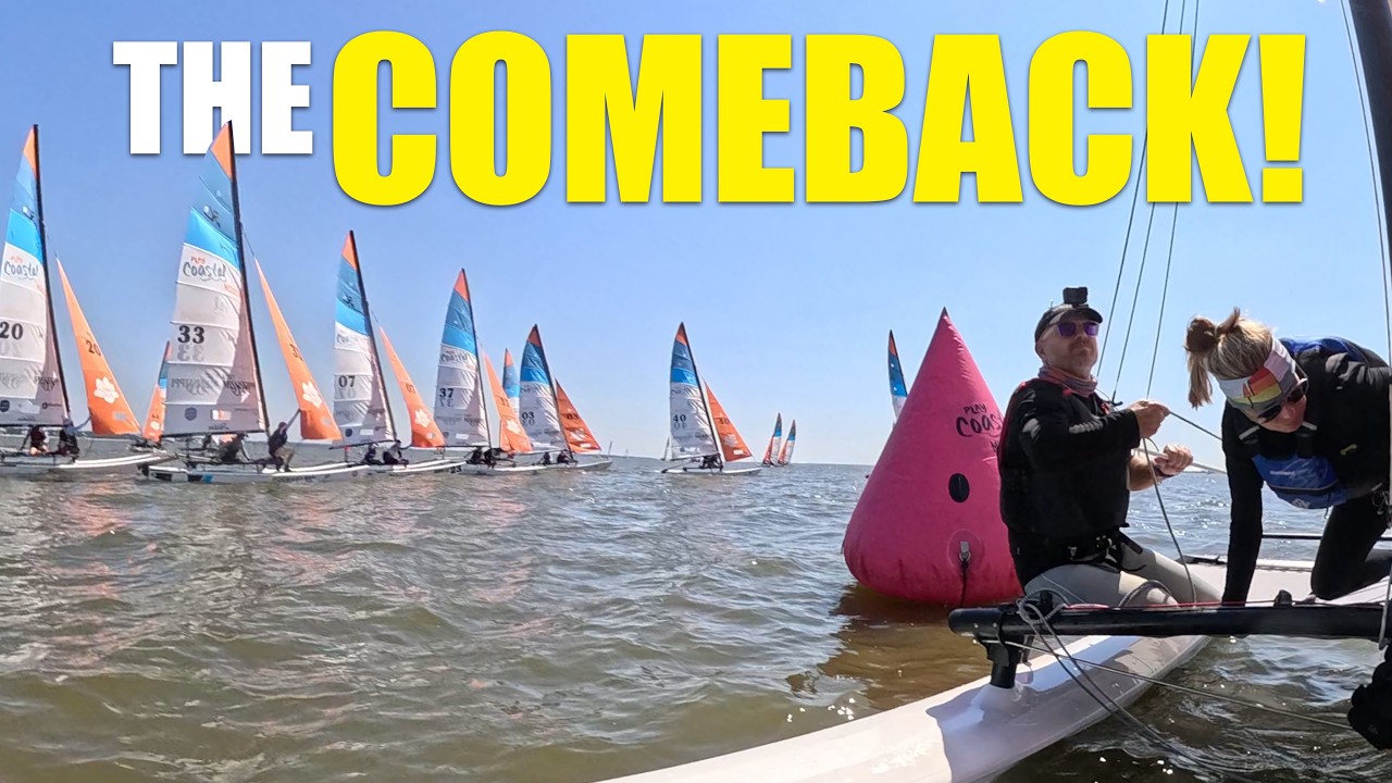 From the Back to the Front! | Hobie 16 International Finals Day 1