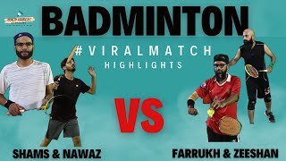 Badminton Battle - Doubles Men's Indoor Badminton Viral Match Highlights by PAKISTAN BADMINTON MASTERS 250 views 7 months ago 1 minute, 36 seconds