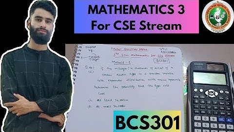 BCS301 Model Question Paper Solved Vtu 📝|Q.No 1 (c) 🔥|@mohsin_ali_14