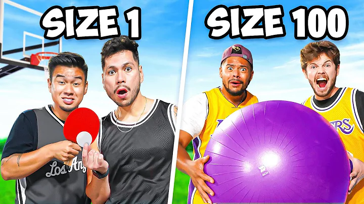 2v2 Basketball But Basketballs Get Increasingly Bi...