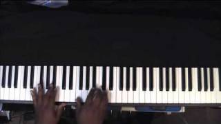 Miniatura del video "Sam's Gospel Music Course "I Give Myself Away" for Piano part one"