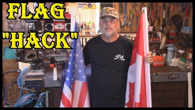 How To Hang A Flag With Grommets?