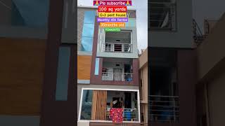 House for sale in Suraram||Rajeevgandhinagar||100sq yard||G+3+pent house||Price 1CR35lak||7036629755