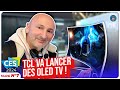 Vlog ces 2024  tcl va lancer des oledtv techno dimpression rvb