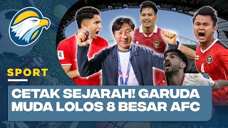 Indonesia (4) vs (1) Yordania | Timnas Cetak Sejarah Lolos 8 Besar Piala Asia U-23