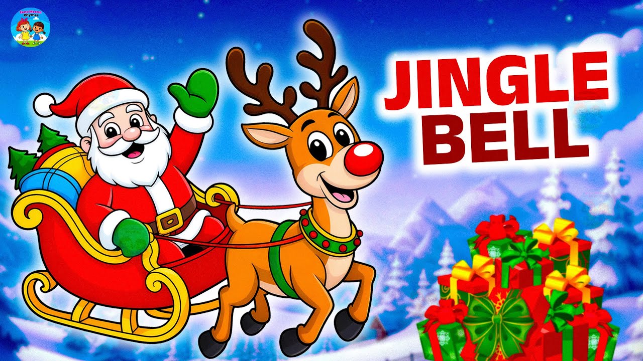 Jingle Bell | Christmas Song With Santa Claus | Nursery Rhymes | Jingle ...