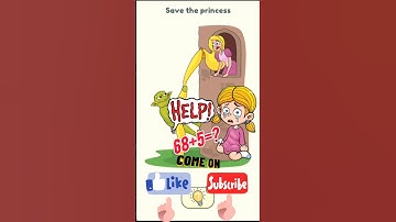 Dop 2 ( Delete One Part) Level-283 save the princess #shorts