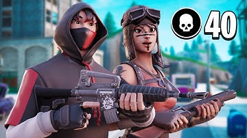 40 Kill Duo Squads with no health per kill! w Evade Blast