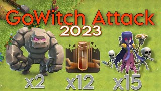 Townhall 10 GoWitch Attack strategy 2023