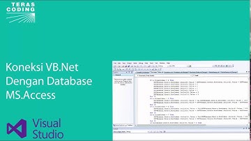#1 Koneksi VB.NET dengan database Ms.Access