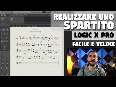 Realizzare uno spartito con Logic Pro X [Facile e veloce] - Marco, ma tu che lavoro fai? #57