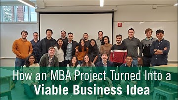How an MBA Project Turned Into a Viable Business Idea