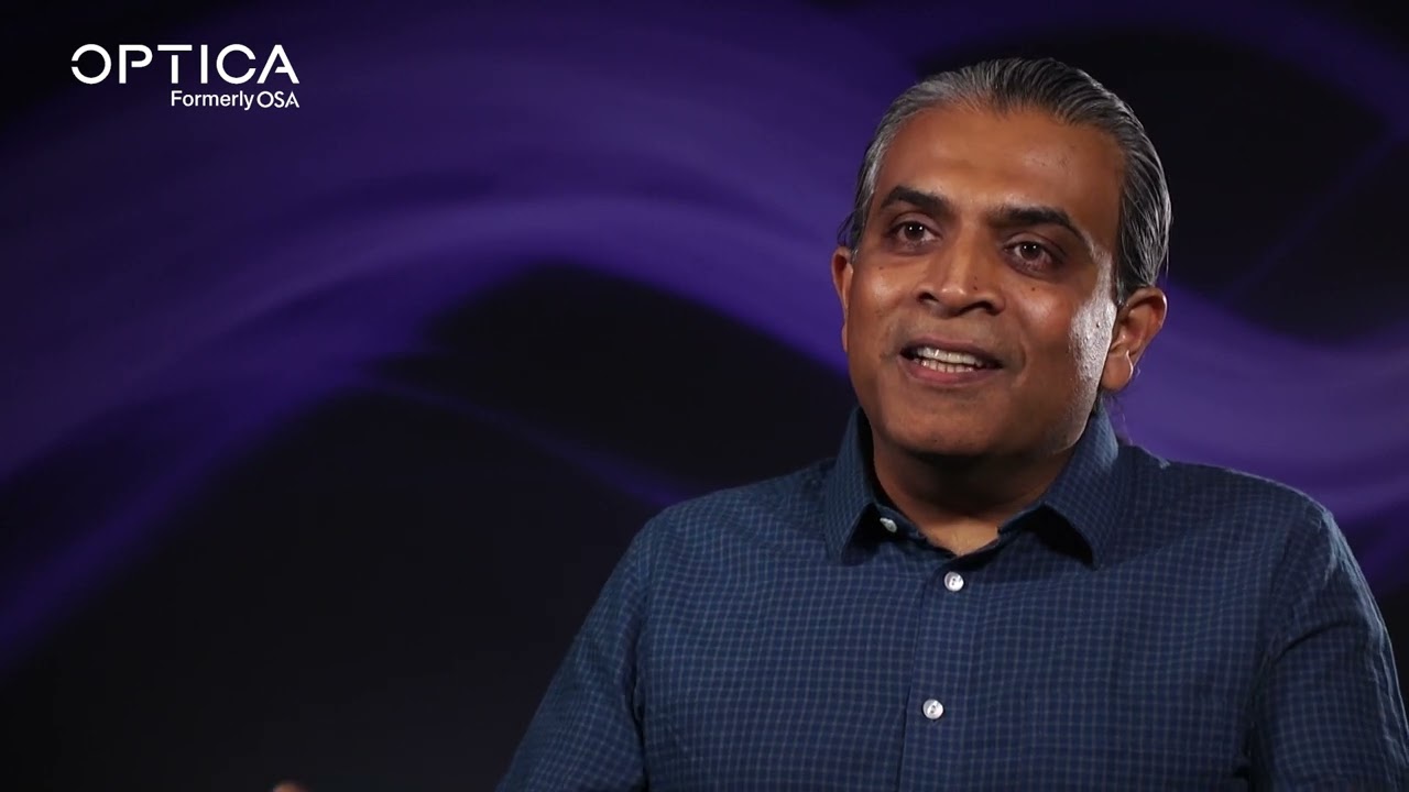 Siddharth Ramachandran shares why he decided to pursue a career in optics--Optica Stories