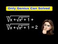 Math Olympiad | A Nice Radical Equation | Find the Value of x = ?