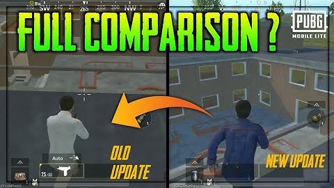 PUBG MOBILE LITE 0.15.0 UPADTE | FULL COMPARISON | OFFICIAL UPDATE #PUBGMOBILE