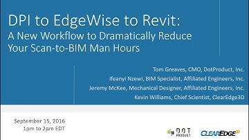 Workflow Webinar: DotProduct-EdgeWise-Revit with Affiliated Engineers