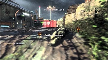 Black Ops 2 Spawn Combat Axe Kill on Uplink by zz Legends - Victim = RYDI0HEAD