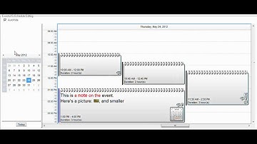 Exontrol ExSchedule Inline Editing