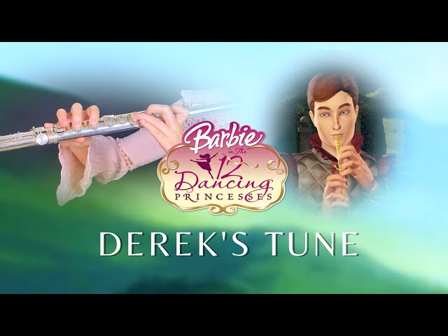 Derek’s Tune (Barbie 12 Dancing Princesses) - Flute Cover (w. Sheet Music u0026 Scene) class=
